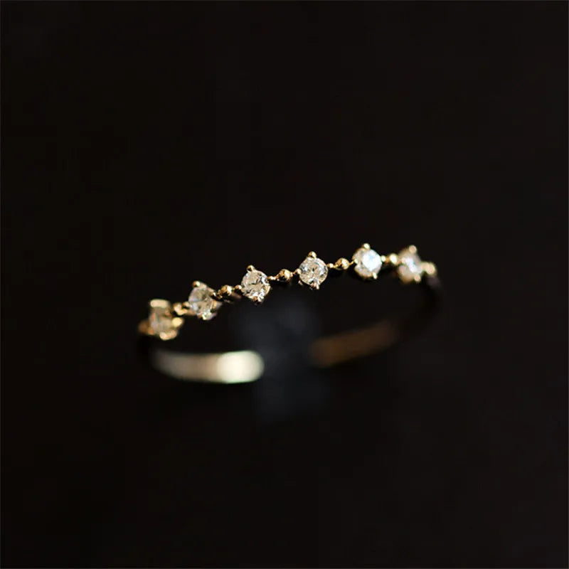 Bague Manuela argent zirconium