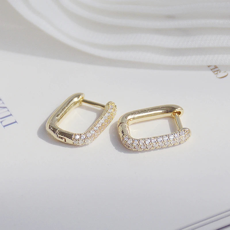 Boucles d'oreilles Fatiha 14k plaqué or