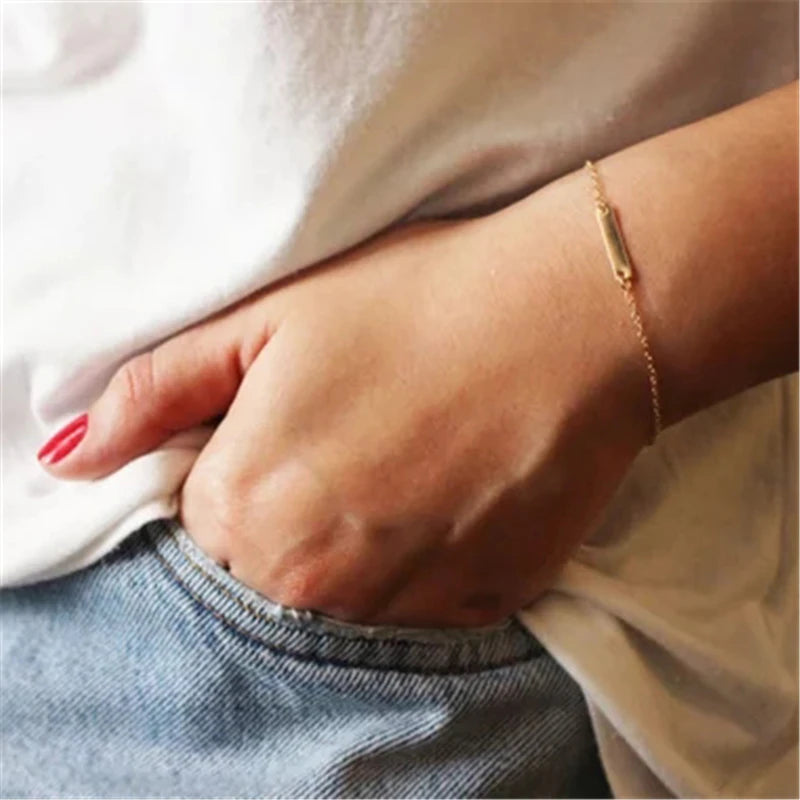 Bracelet Amanda or laminé