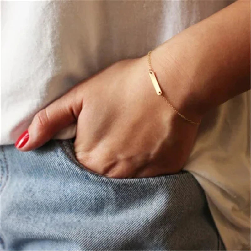 Bracelet Amanda or laminé