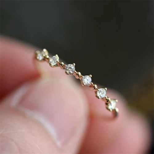 Bague Manuela argent zirconium