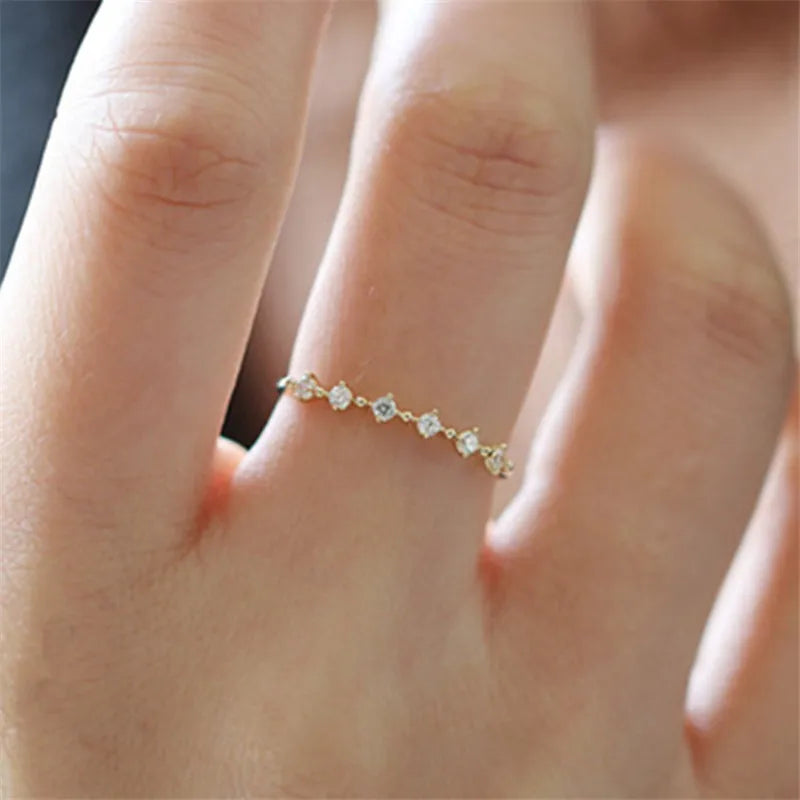 Bague Manuela argent zirconium