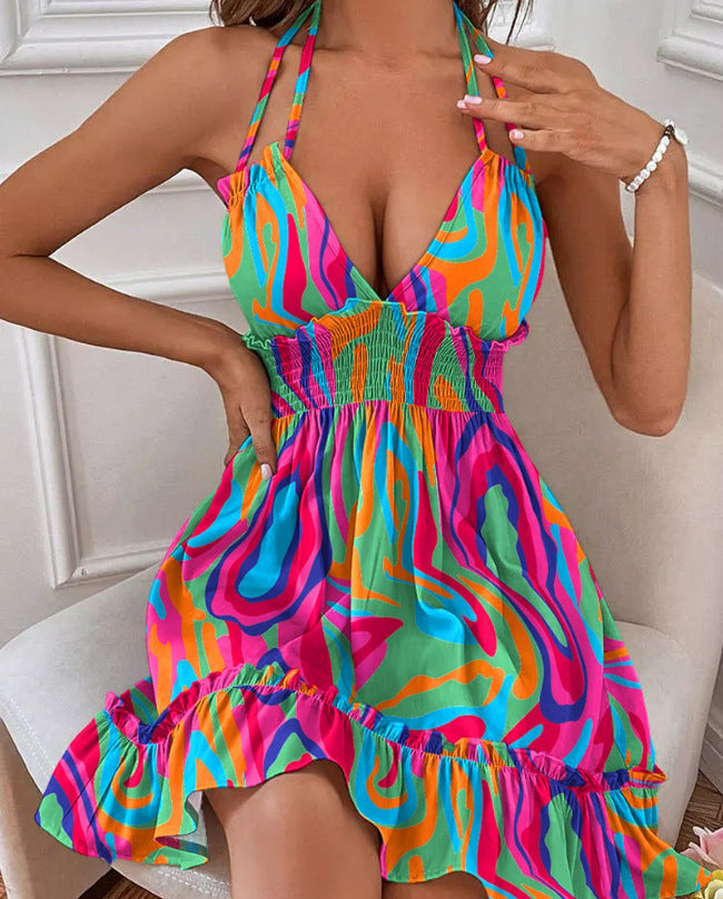 Robe Sophia, à bretelle