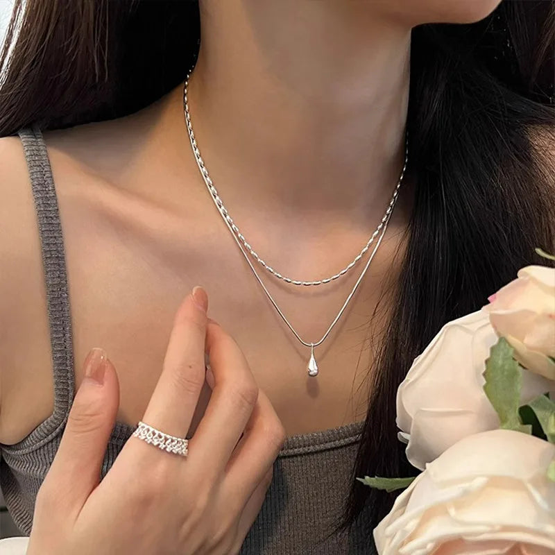 Collier Zakia argent