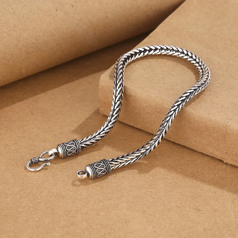 Bracelet vintage argent Homme