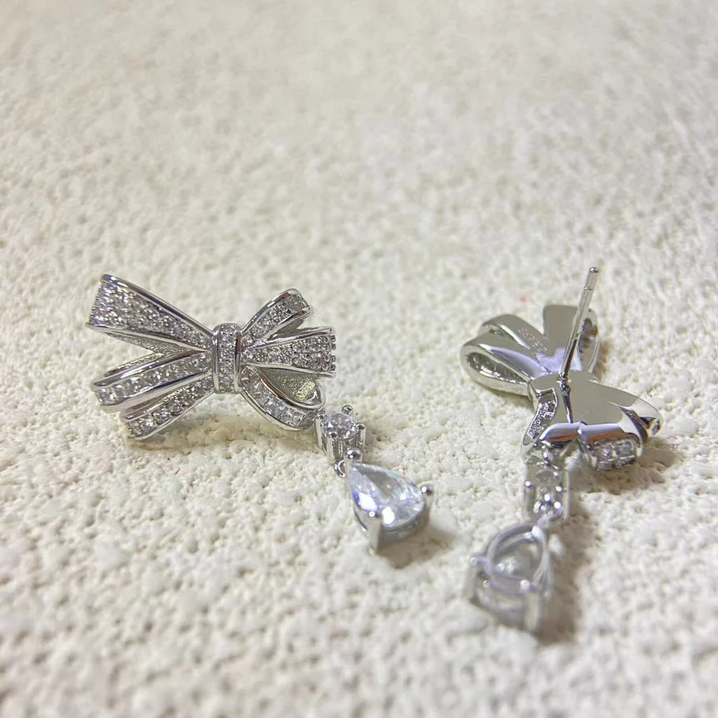 Boucles d'oreilles Enza argent zirconium