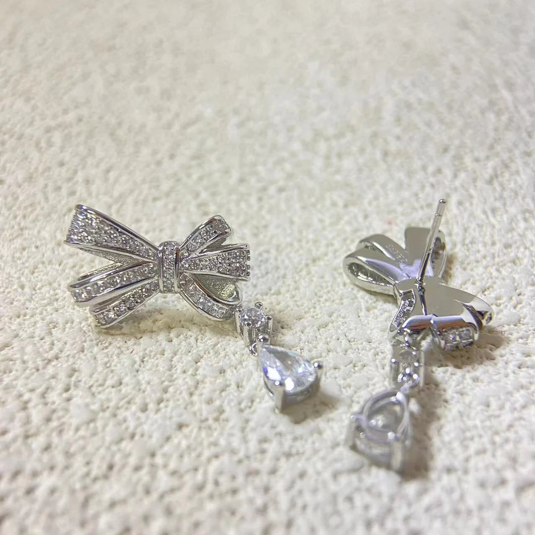 Boucles d'oreilles Enza argent zirconium
