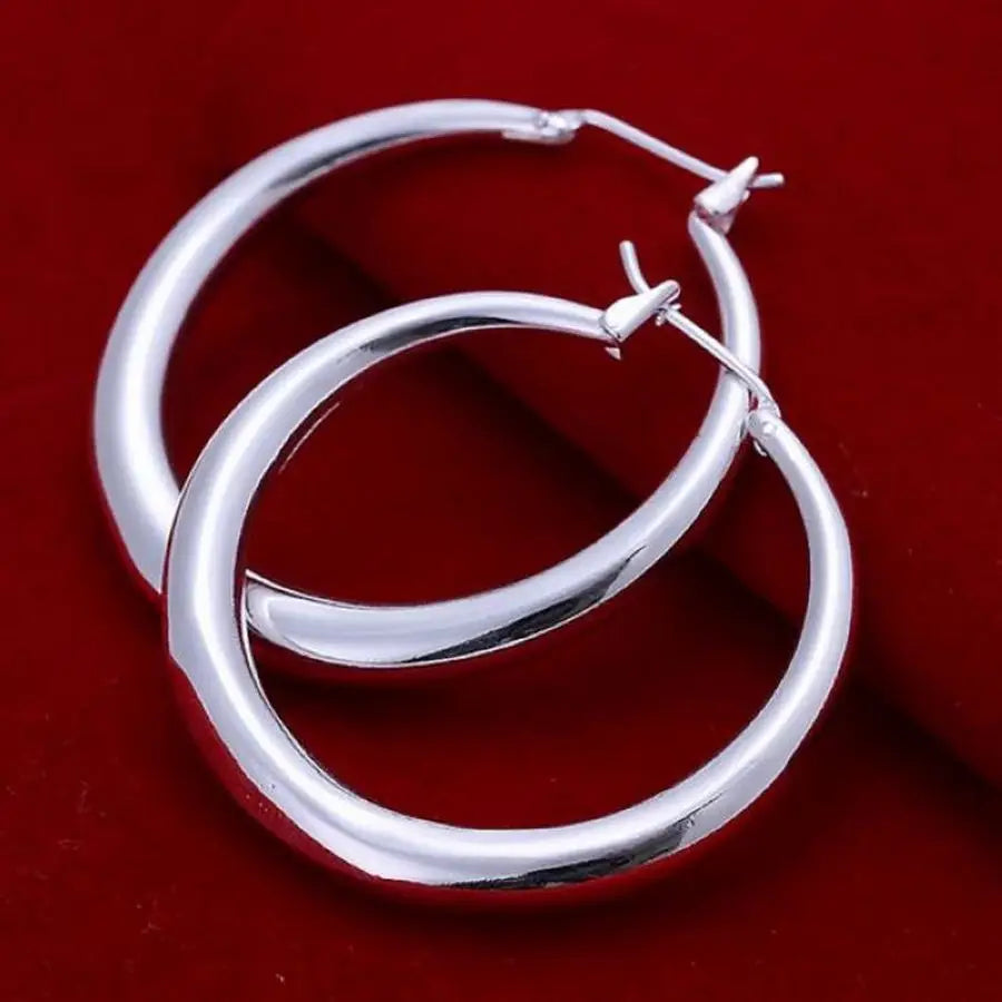 Créoles Lady argent