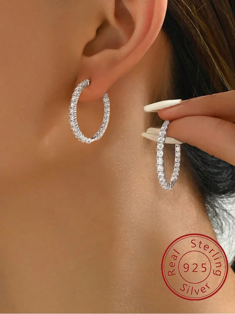 Boucles d'oreilles Chemsy argent