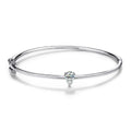 Bracelet Théodora argent moissanite véritable