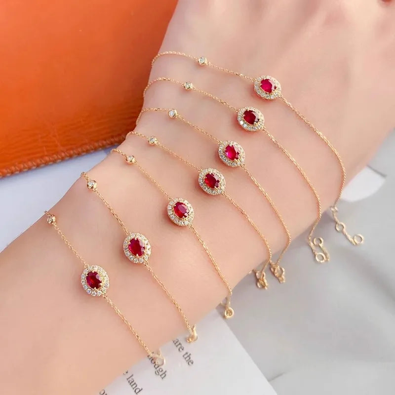 Bracelet Rachida ziconium plaqué or 14k ou argent