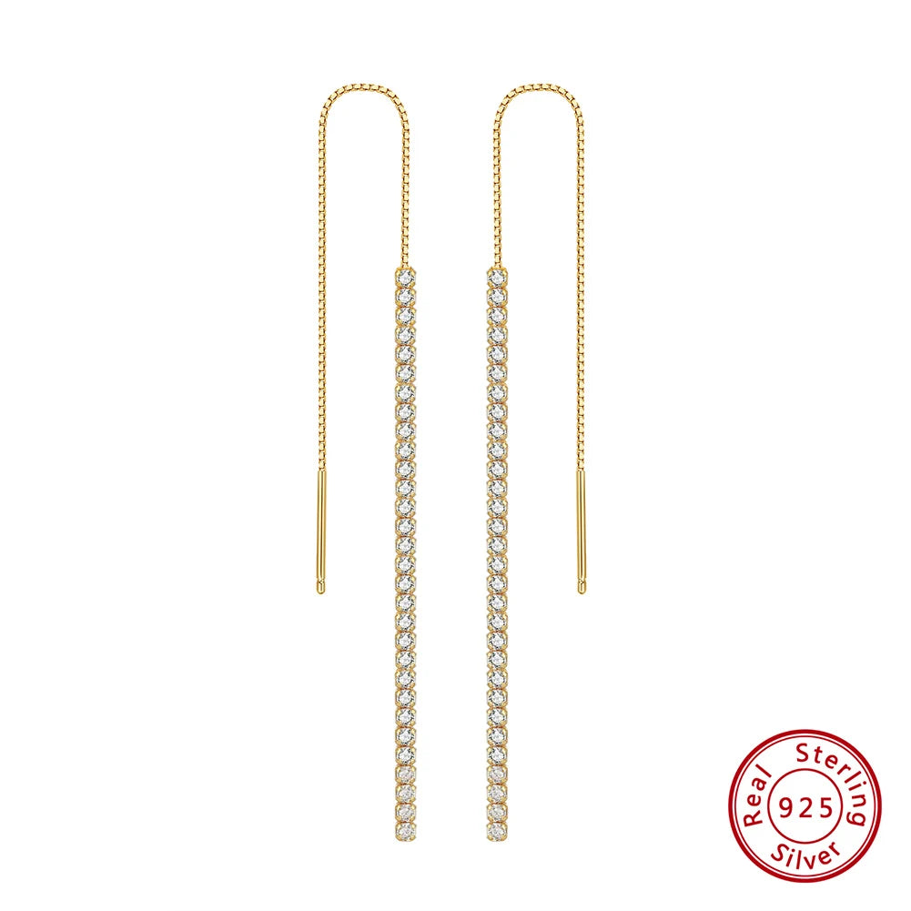Boucles d'oreilles ORSA argent zirconium