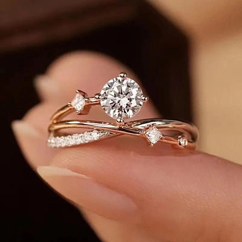 Bague Fiançailles argent