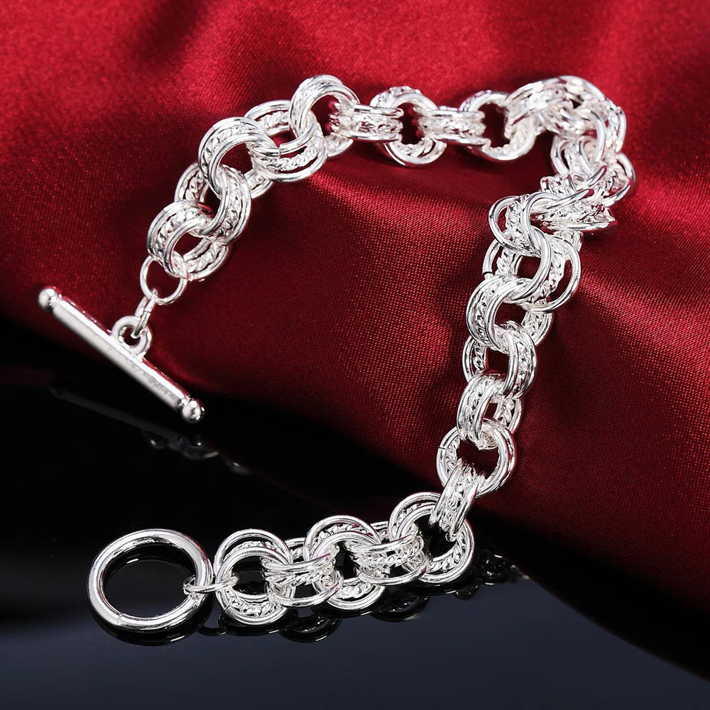 Bracelet Cole argent Homme