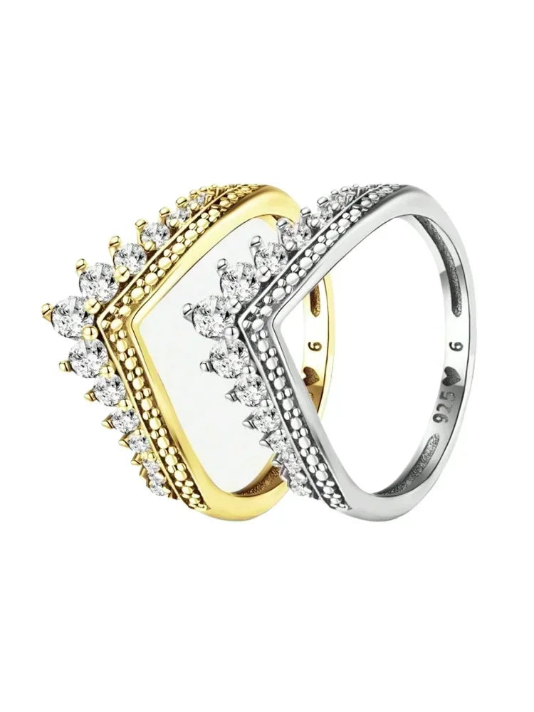 Bague African Queen argent zirconium