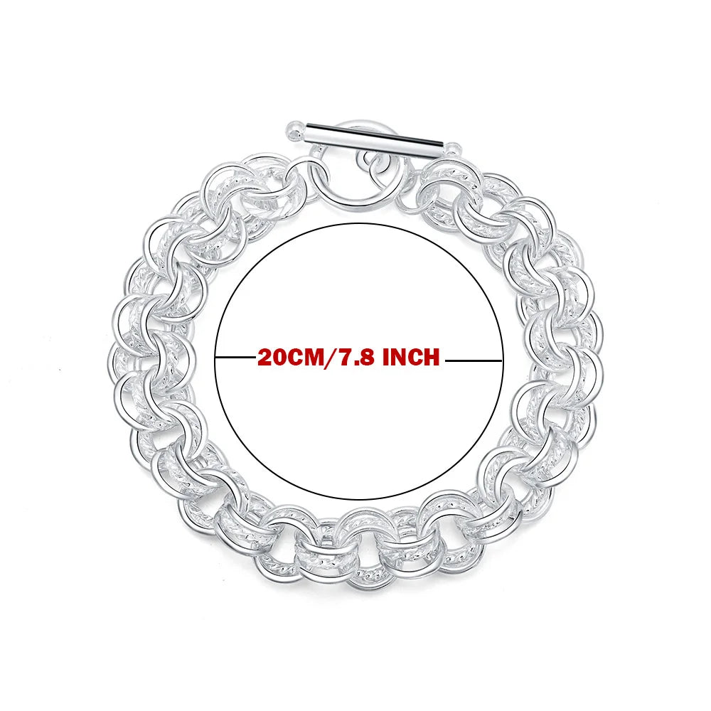 Bracelet Cole argent Homme