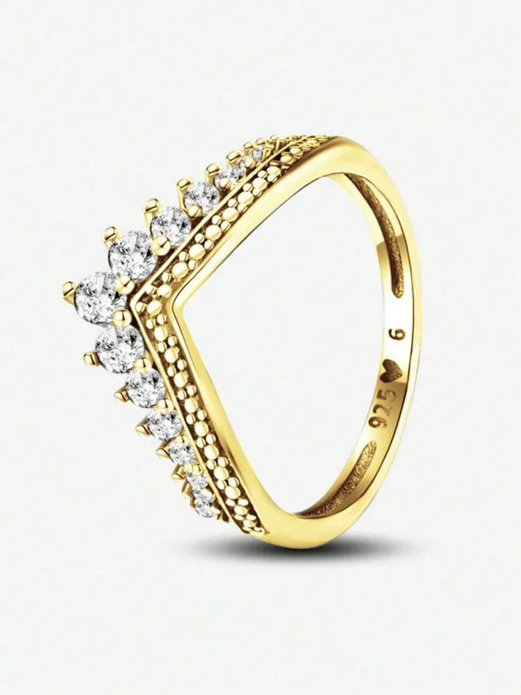 Bague African Queen argent zirconium