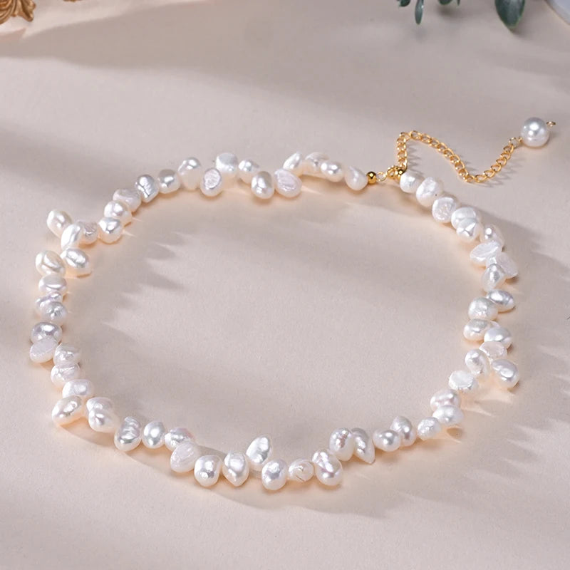 Collier naturel Pearl argent