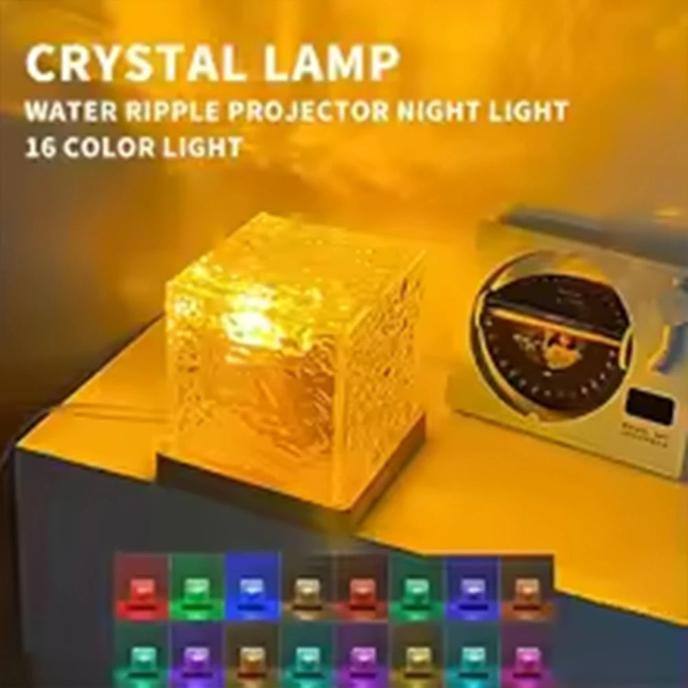 Lampe de table, projecteur rechargeable 16 couleurs