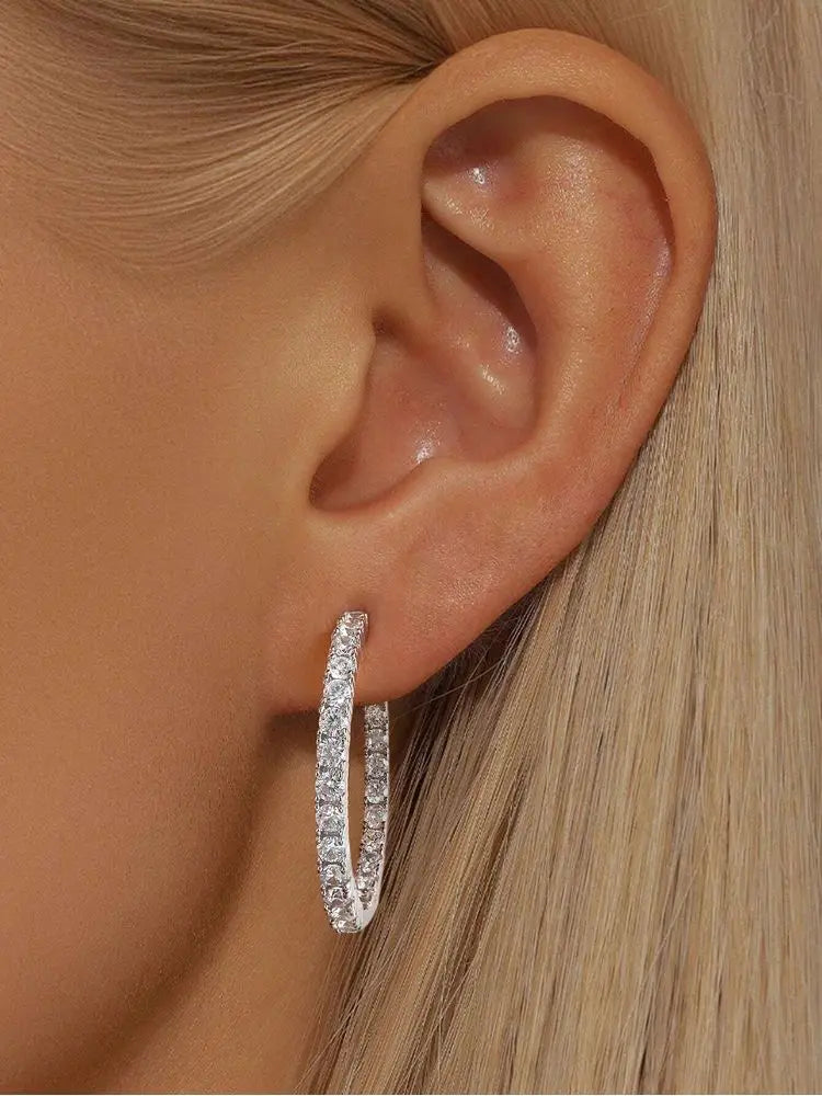 Boucles d'oreilles Chemsy argent