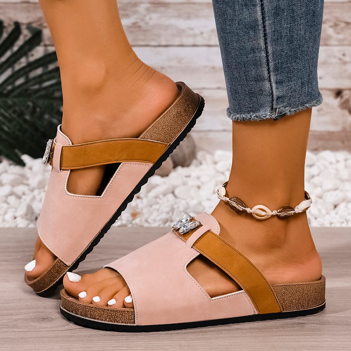 Claquettes Rosy