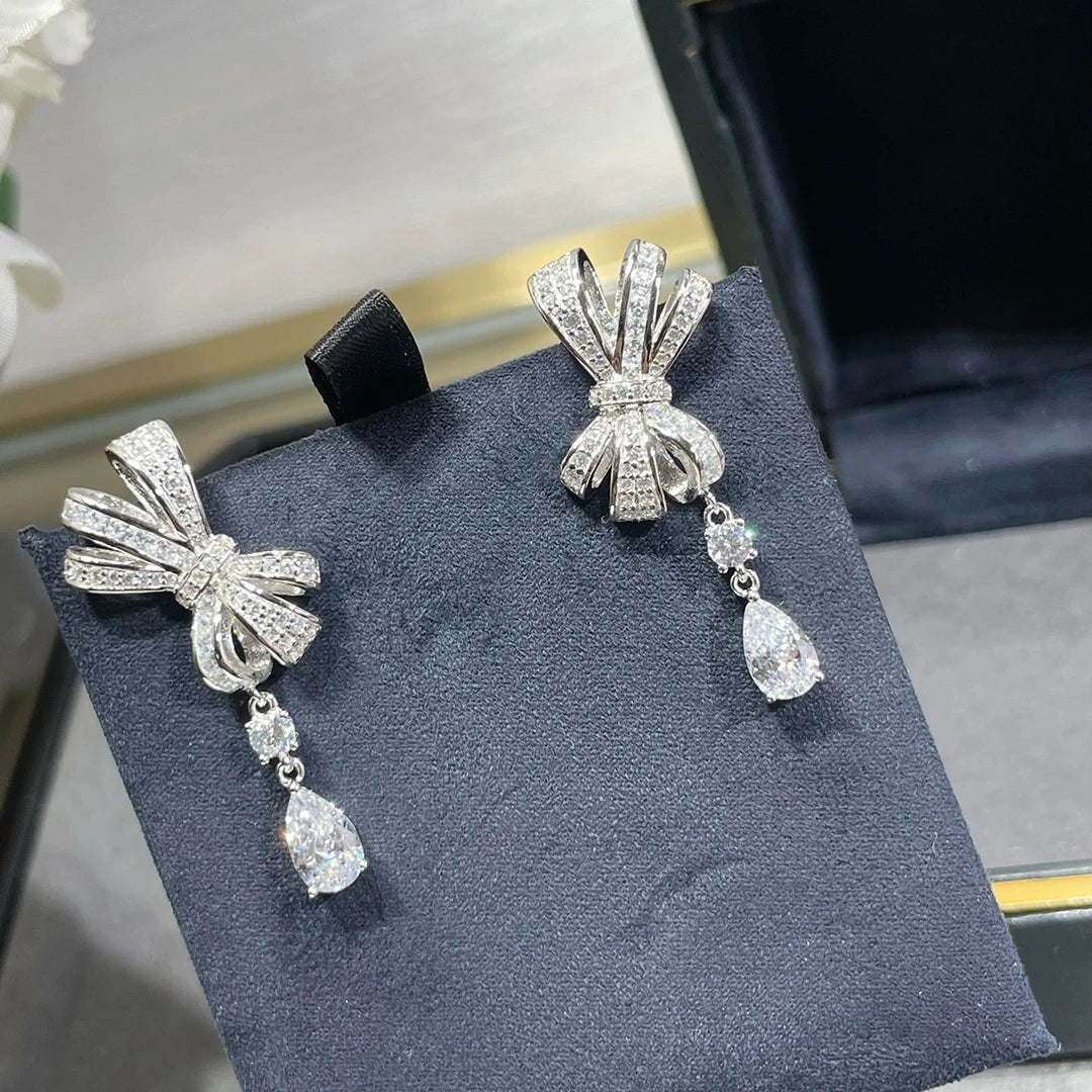 Boucles d'oreilles Enza argent zirconium