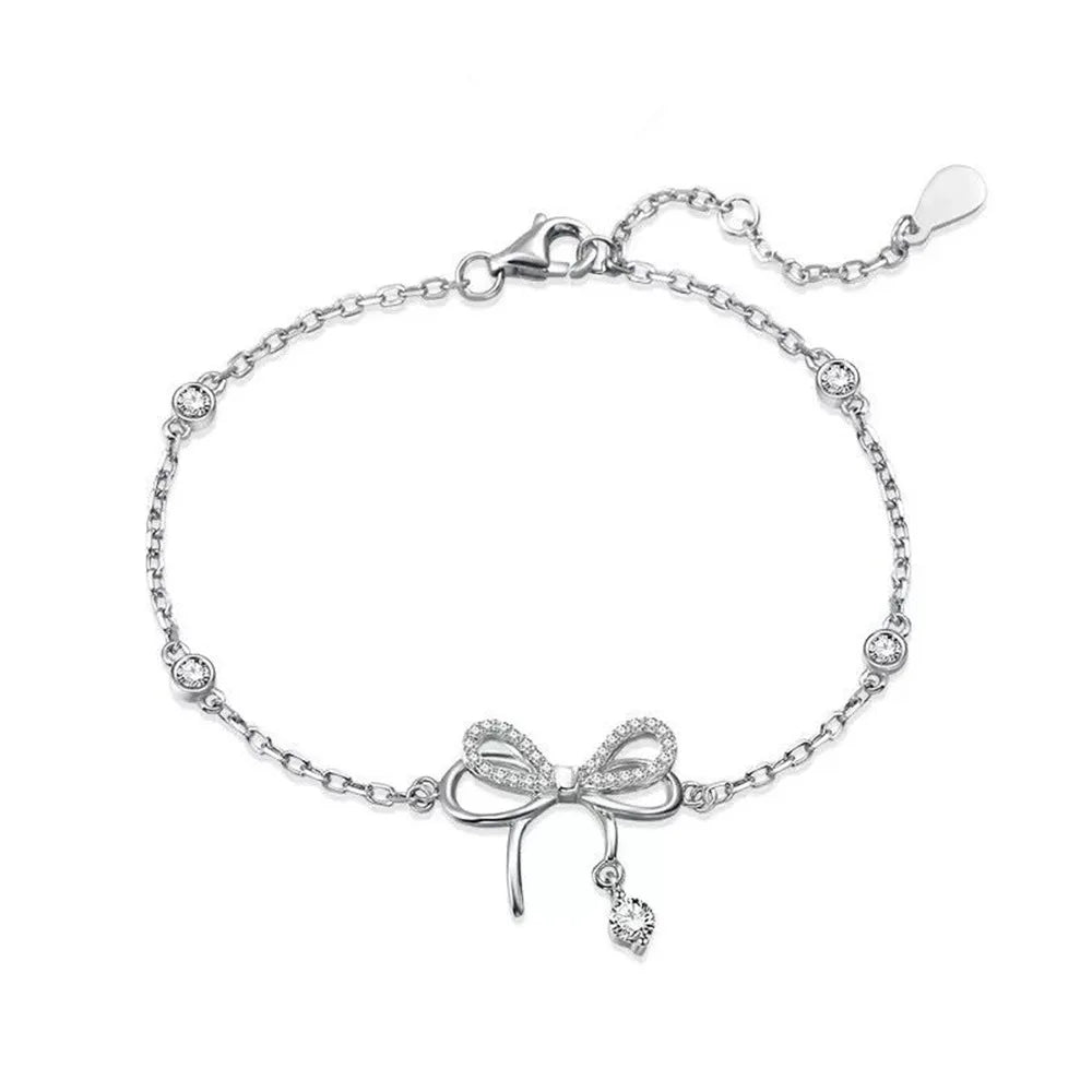 Bracelet Dakota argent et zirconium