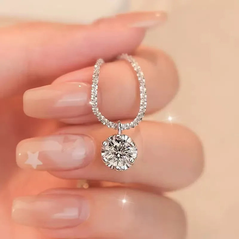 Collier Bonnie argent et zirconium