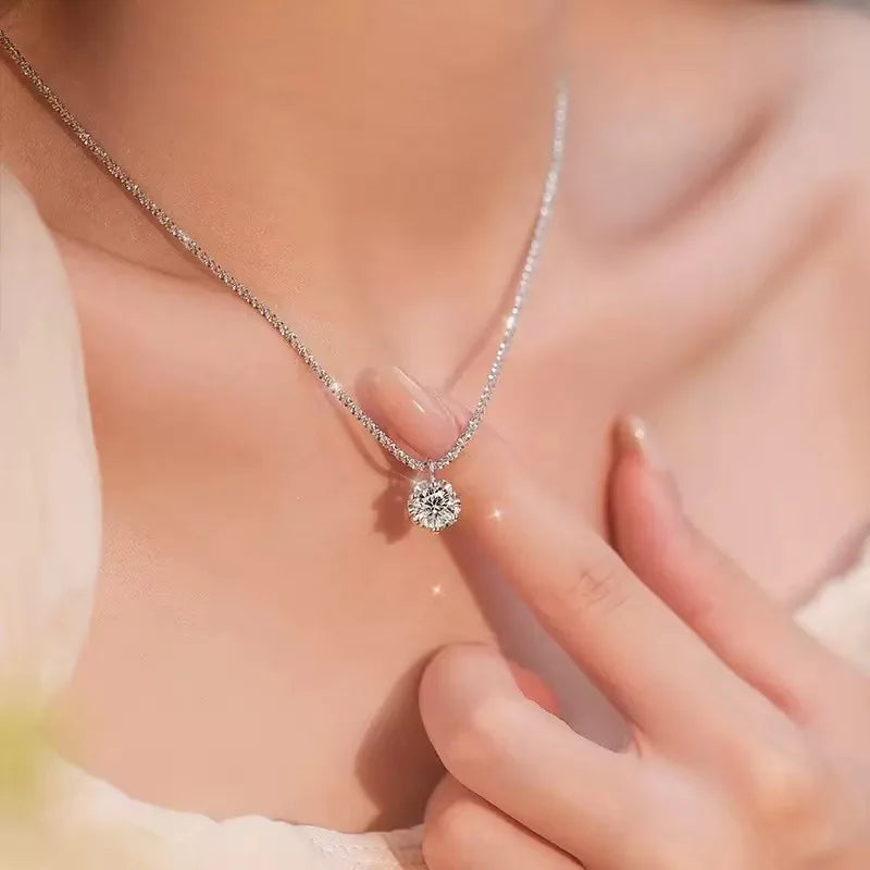 Collier Bonnie argent et zirconium