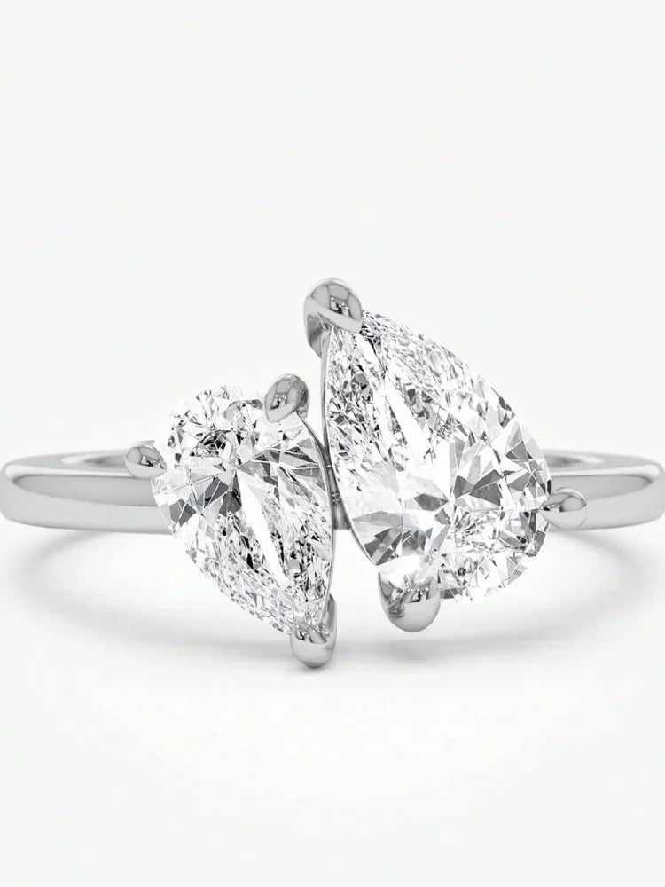 Bague Hoali argent zirconium