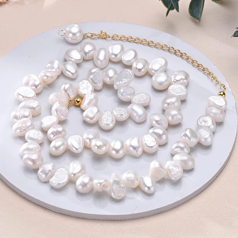 Collier naturel Pearl argent