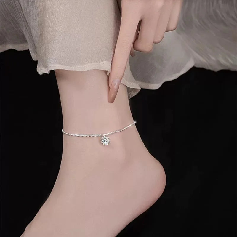 Bracelet Tiffène argent moissanite