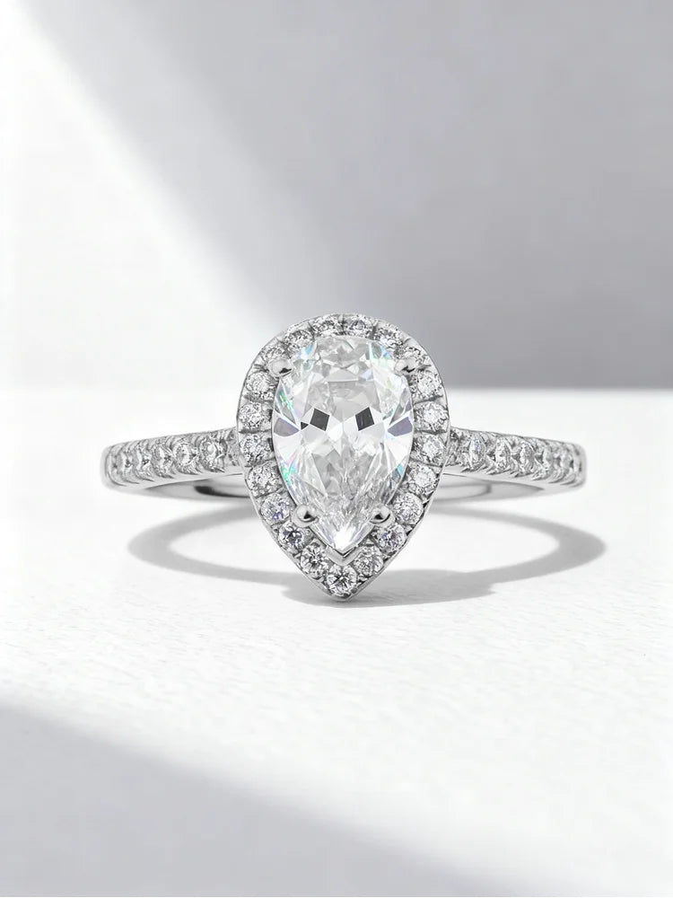 Bague Henna argent zirconium