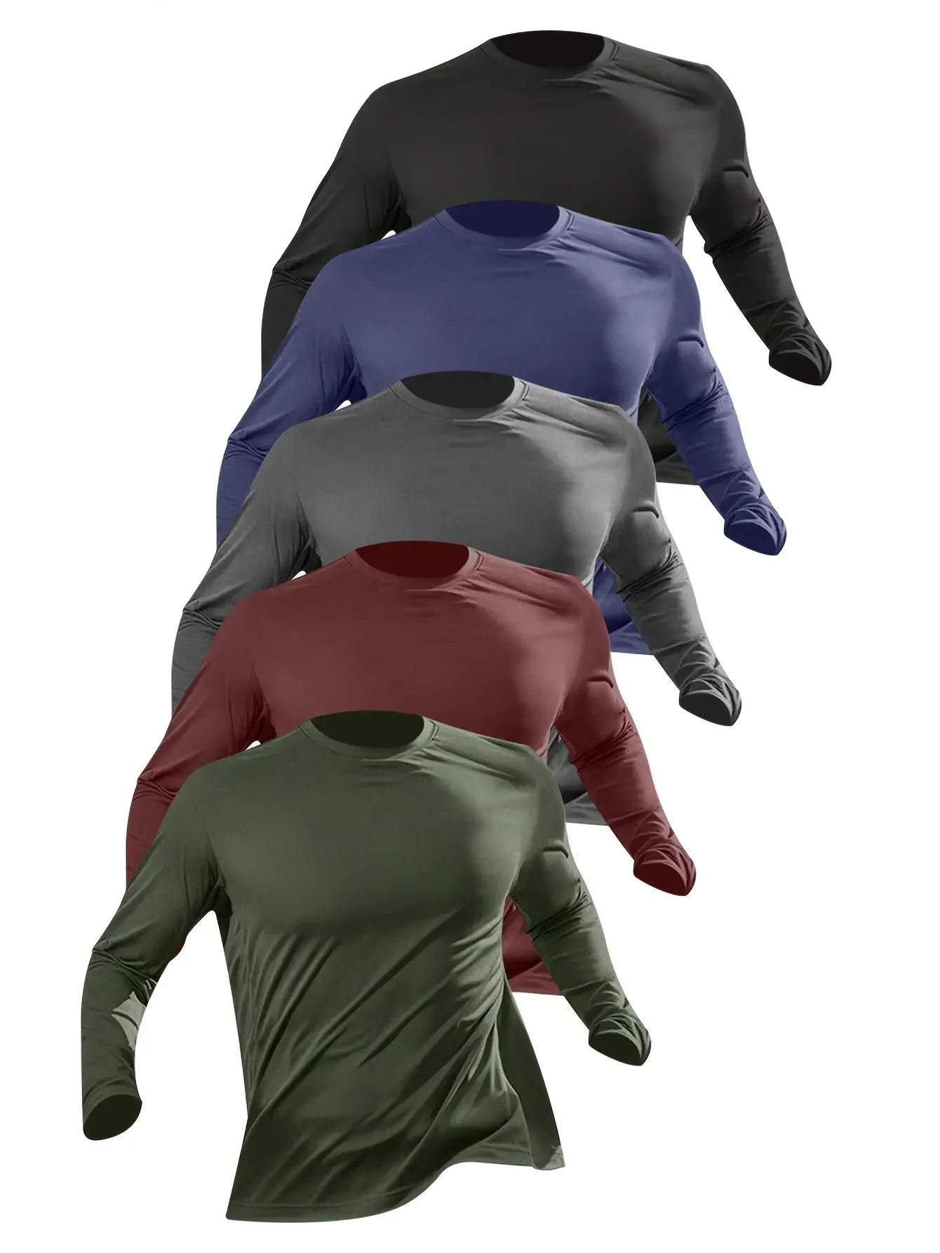 Tshirt manches longues x5 - Homme