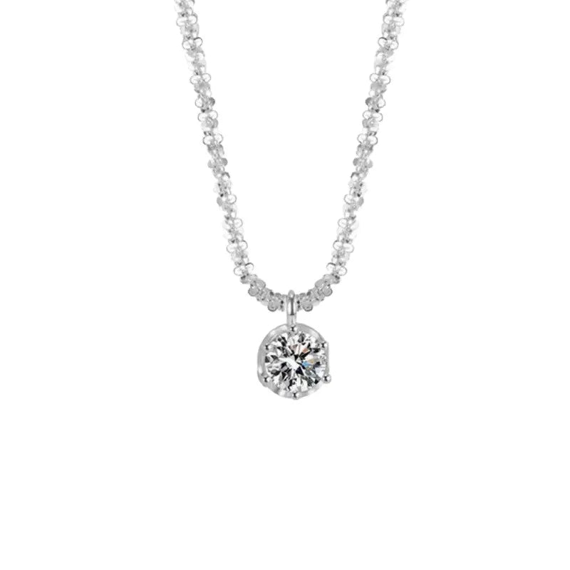 Collier Bonnie argent et zirconium