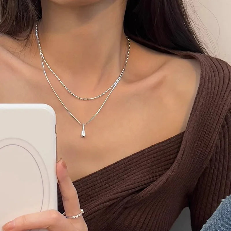 Collier Zakia argent