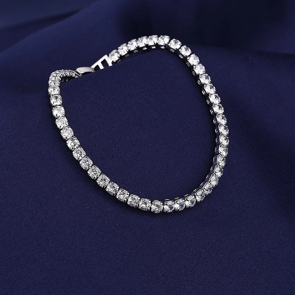 Bracelet Glam argent zirconium
