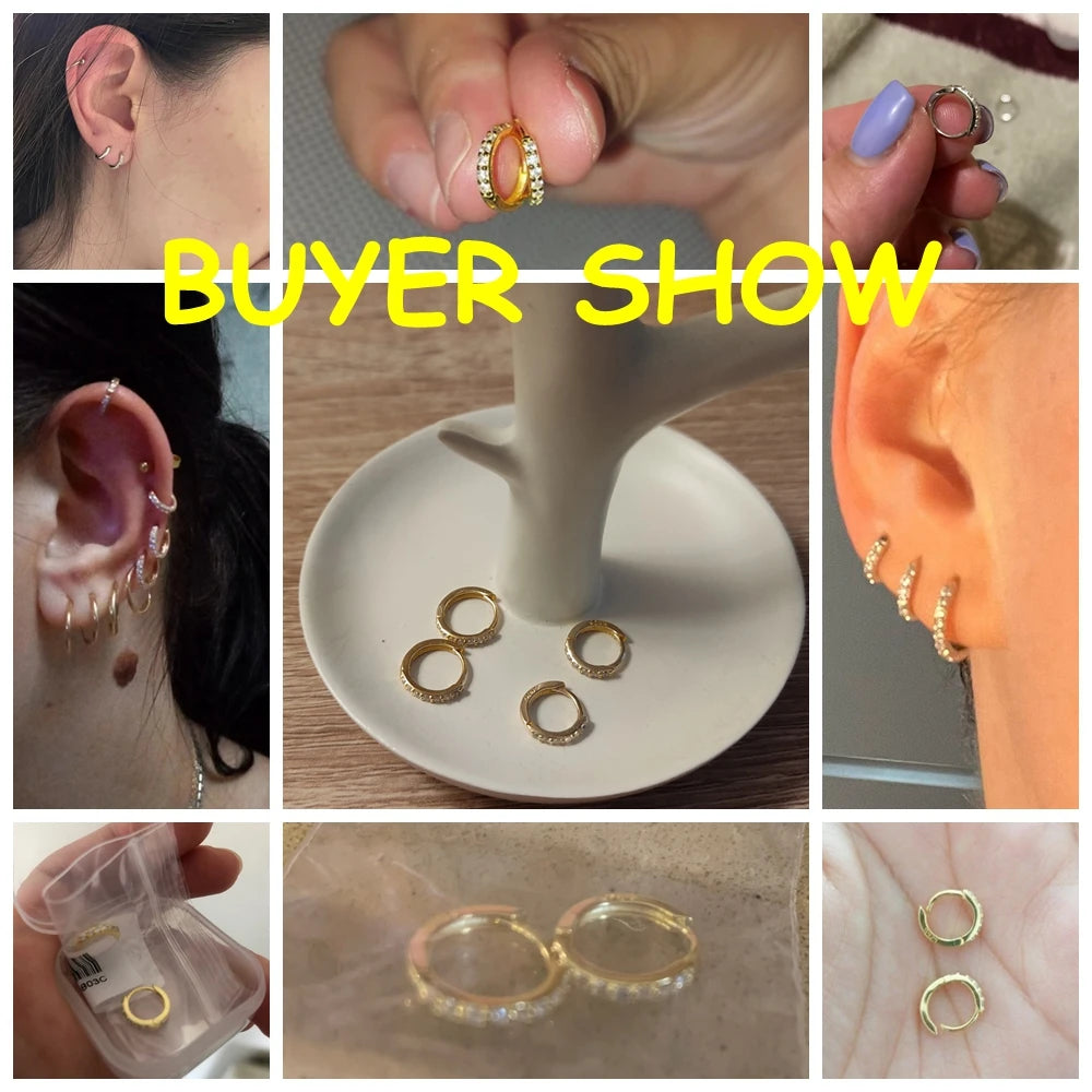 Piercing d'oreille argent