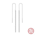 Boucles d'oreilles ORSA argent zirconium