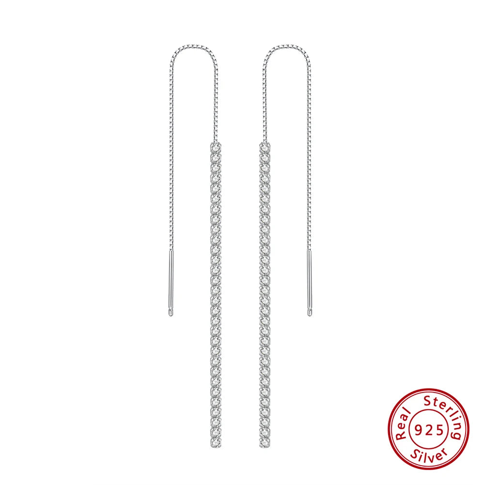 Boucles d'oreilles ORSA argent zirconium