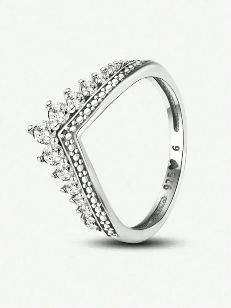 Bague African Queen argent zirconium