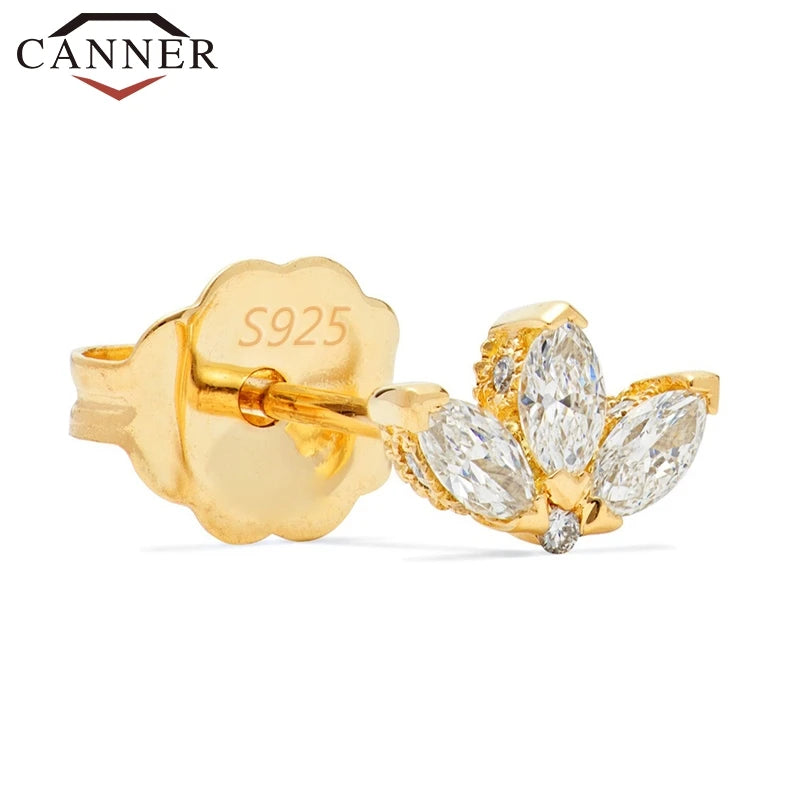 Boucles d'oreilles duchesse argent et zirconium