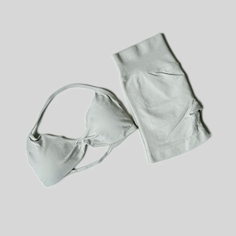 Ensemble de sport short brassière
