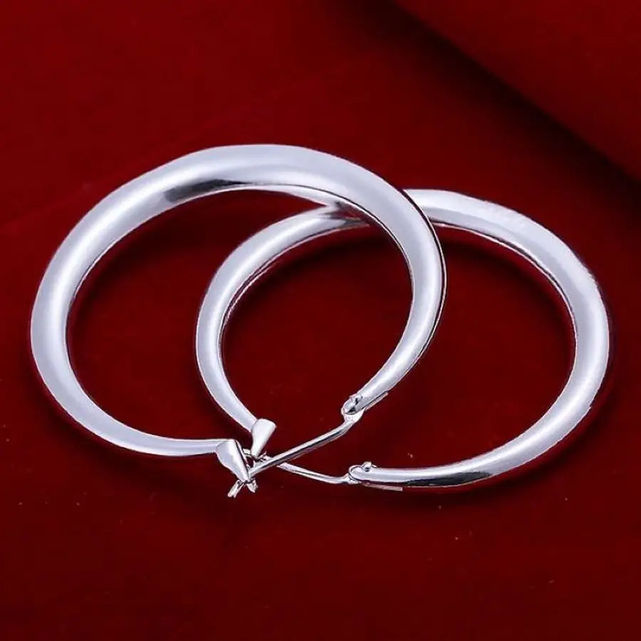 Créoles Lady argent