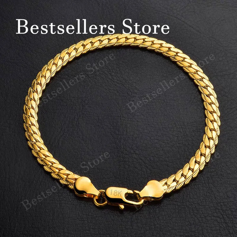 Bracelet Stacy argent et plaqué or 18k