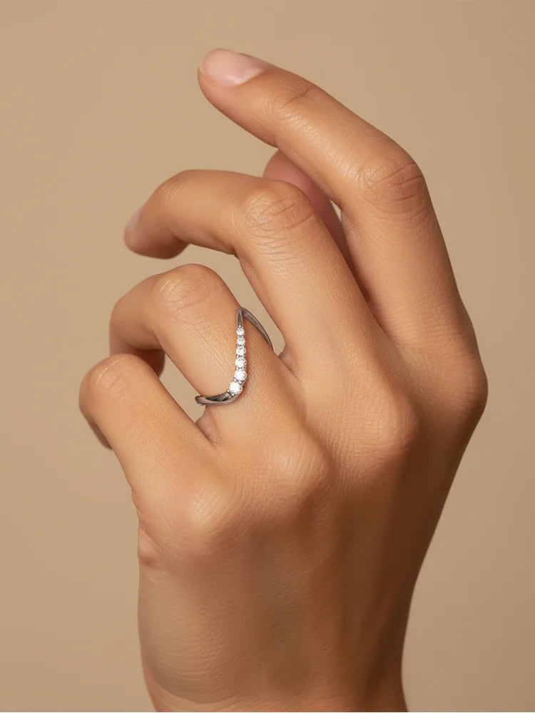 Bague Zina argent zirconium