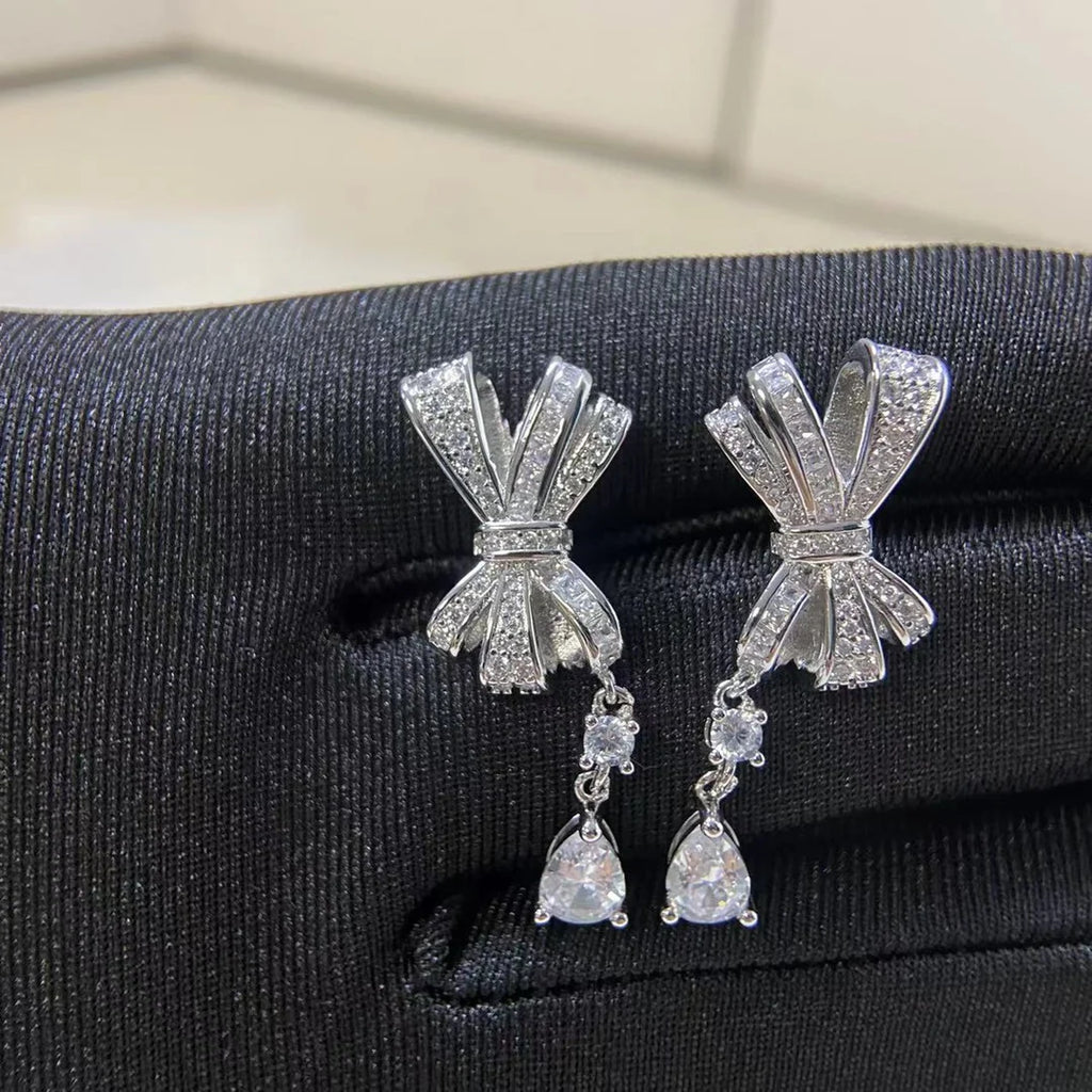 Boucles d'oreilles Enza argent zirconium