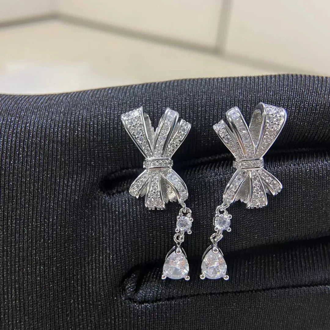 Boucles d'oreilles Enza argent zirconium