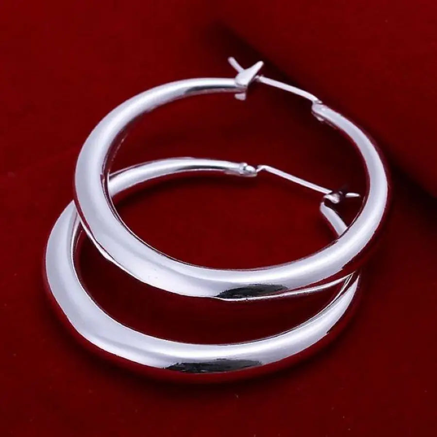 Créoles Lady argent