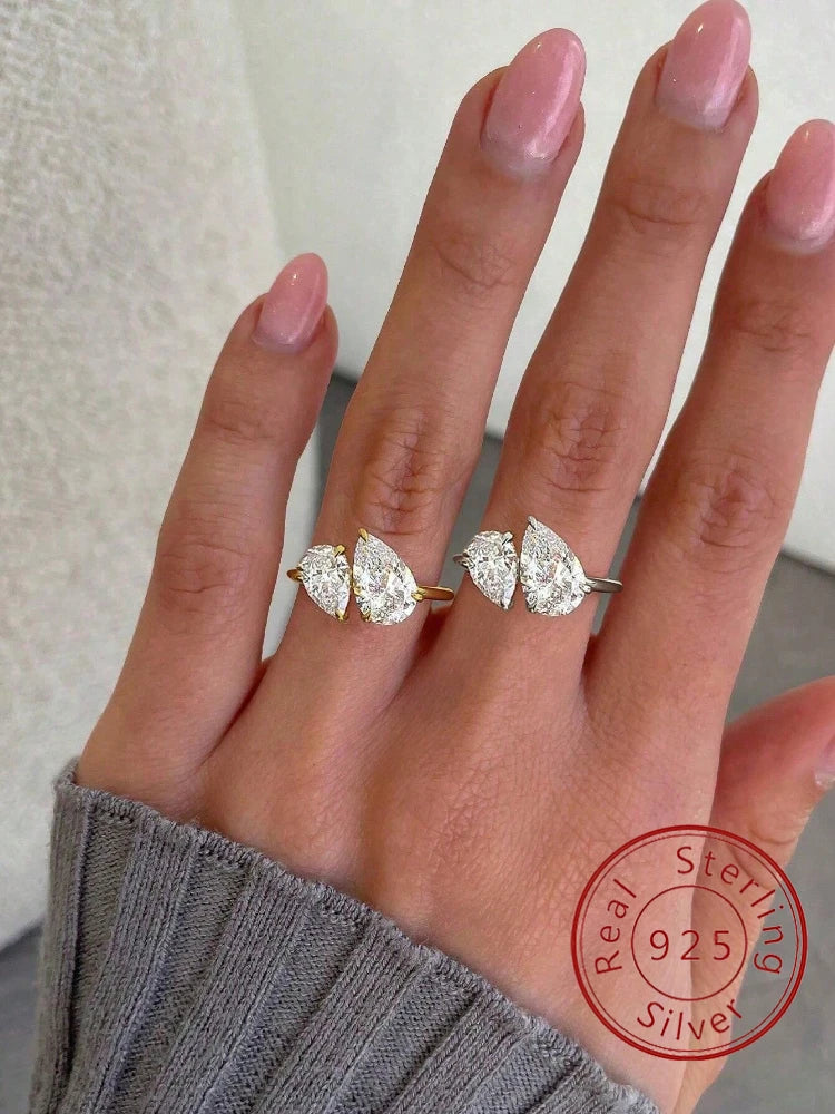 Bague Hoali argent zirconium